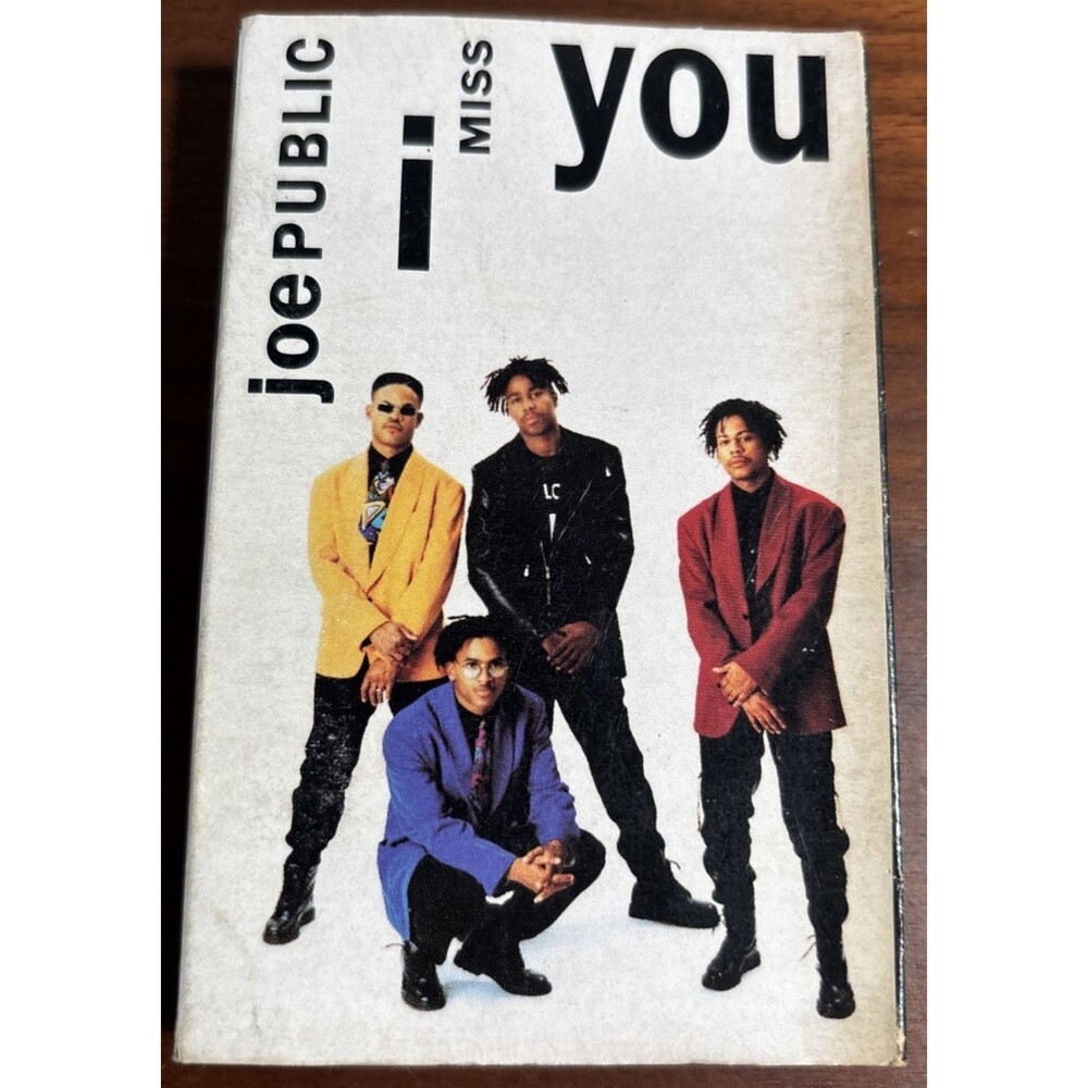 Joe Public – I Miss You   Cassette  Single  Columbia – 38T74321  1992